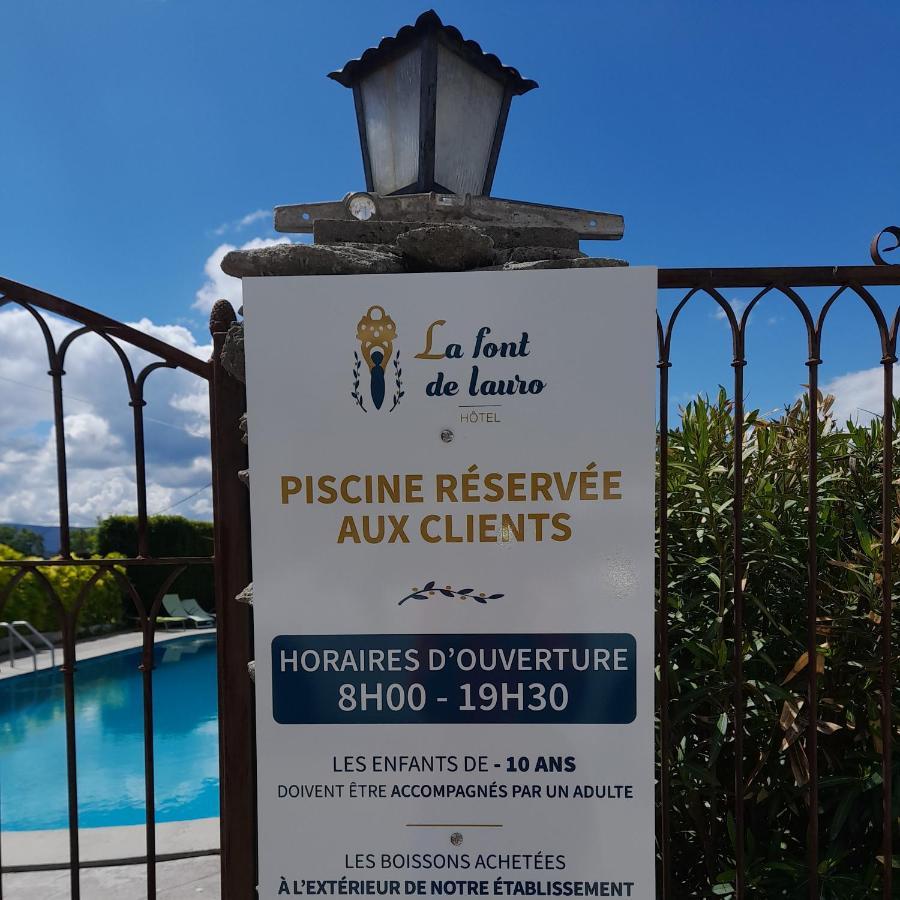 Hotel Font De Lauro Saumane-de-Vaucluse Екстер'єр фото